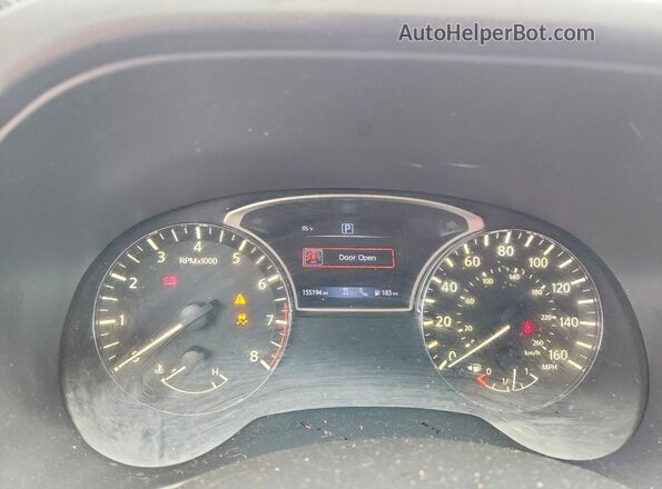 5N1DR2BN3LC617676 2020 NISSAN PATHFINDER Черный Вид щитка приборов