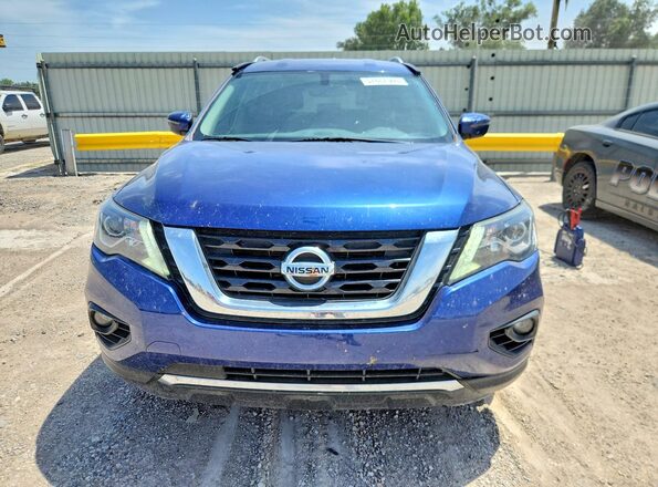 5N1DR2BN4LC597034 2020 NISSAN PATHFINDER Blue Front view