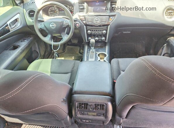 5N1DR2BN4LC597034 2020 NISSAN PATHFINDER Blue Dashboard view