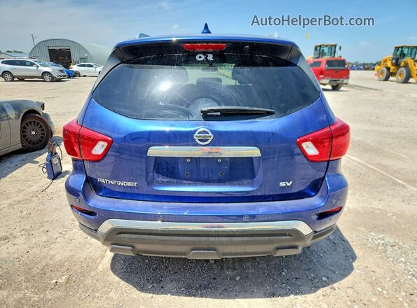 5N1DR2BN4LC597034 2020 NISSAN PATHFINDER Blue Rear view