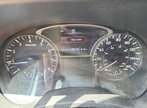 5N1DR2BN4LC597034 2020 NISSAN PATHFINDER Blue Instrument cluster view