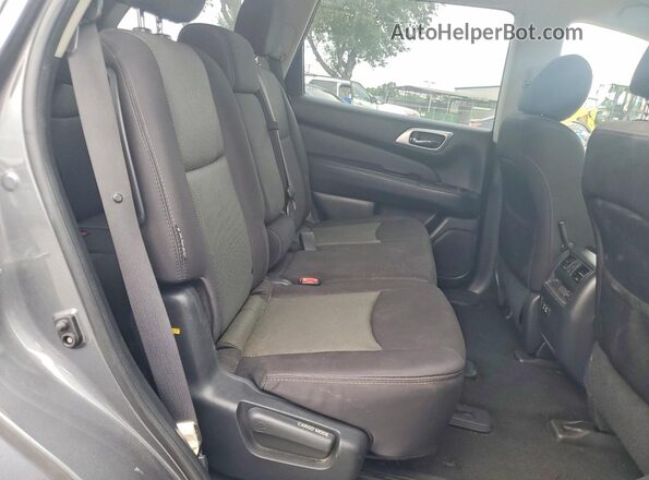 5N1DR2BN6LC584933 2020 NISSAN PATHFINDER Gray Widok wnętrza z tyłu