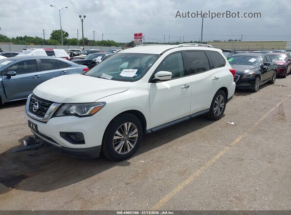 5N1DR2BN8LC602395 2020 NISSAN PATHFINDER White Vista tres cuartos delantera izquierda
