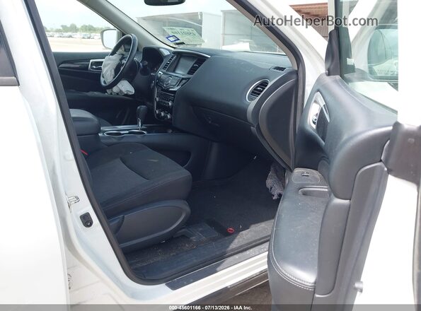 5N1DR2BN8LC602395 2020 NISSAN PATHFINDER White Vista interior delantera