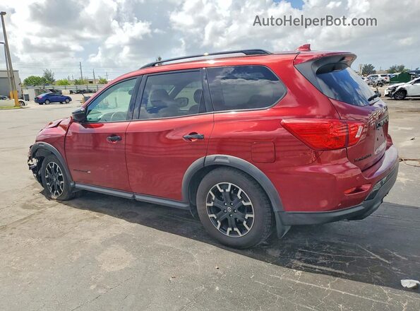 5N1DR2BN9LC638595 2020 NISSAN PATHFINDER Red უკანა მარცხენა