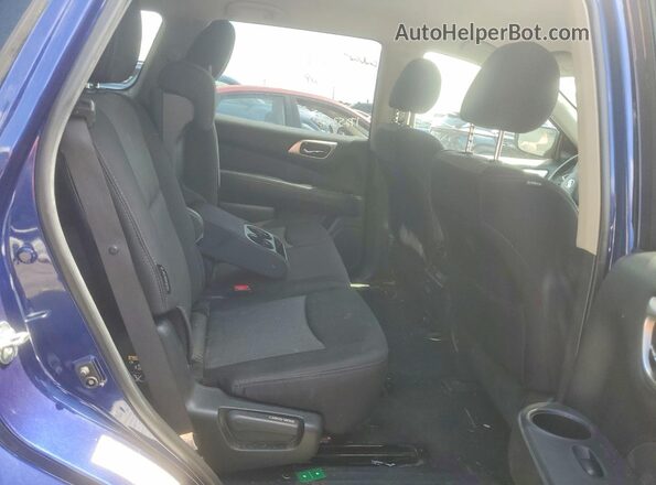 5N1DR2BNXLC580352 2020 NISSAN PATHFINDER Blue Rear interior view
