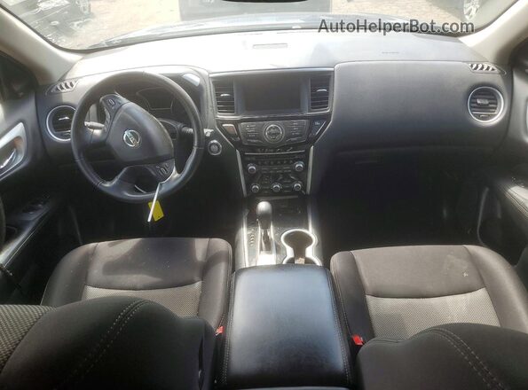 5N1DR2BNXLC580352 2020 NISSAN PATHFINDER Blue Dashboard view