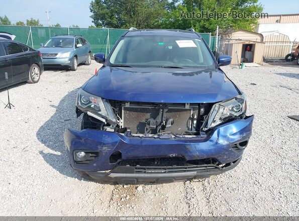 5N1DR2BNXLC581162 2020 NISSAN PATHFINDER Dark Blue Вид щитка приладів