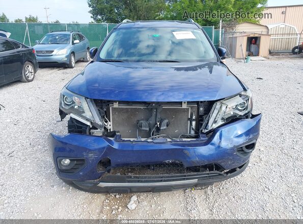 5N1DR2BNXLC581162 2020 NISSAN PATHFINDER Dark Blue Вид спереду