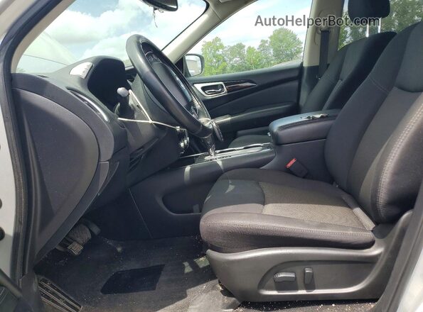 5N1DR2BNXLC586393 2020 NISSAN PATHFINDER Серебряный Вид салона спереди