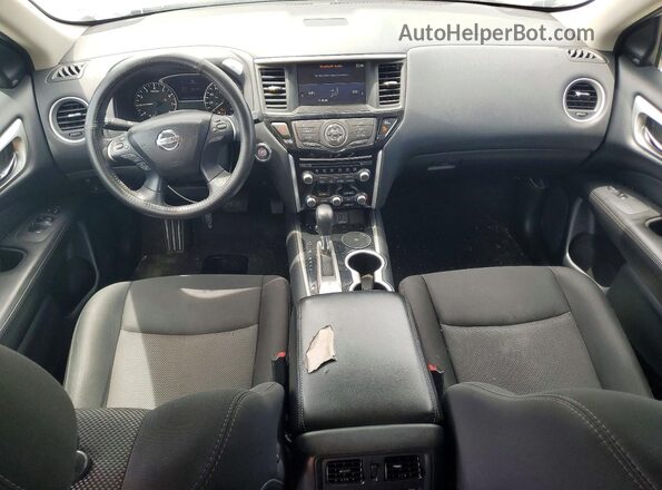 5N1DR2BNXLC586393 2020 NISSAN PATHFINDER Серебряный Вид панели приборов