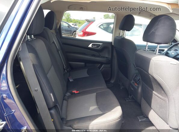 5N1DR2BNXLC600034 2020 NISSAN PATHFINDER Blue VIN კოდის სტიკერის ხედი