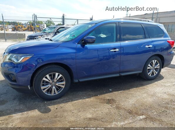 5N1DR2BNXLC600034 2020 NISSAN PATHFINDER Blue წინა მარცხენა ხედი სამი მეოთხედიდან