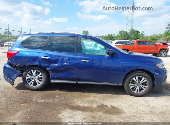 5N1DR2BNXLC600034 2020 NISSAN PATHFINDER Blue უკანა სალონის ხედი