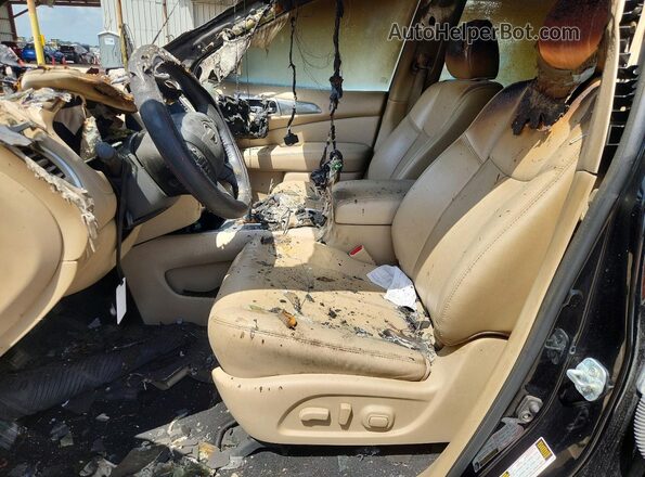 5N1DR2CM0LC594444 2020 NISSAN PATHFINDER Black Vista interior delantera