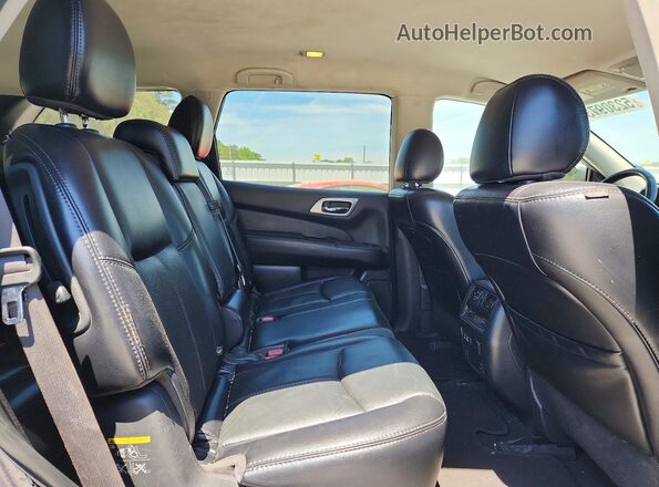 5N1DR2CM0LC604695 2020 NISSAN PATHFINDER Gray Rear interior view