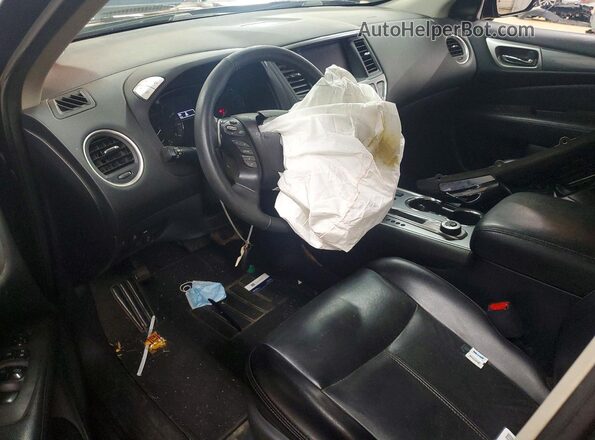 5N1DR2CM0LC615356 2020 NISSAN PATHFINDER Black წინა პანელის ხედი