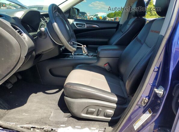 5N1DR2CM1LC623983 2020 NISSAN PATHFINDER Blue წინა სალონის ხედი