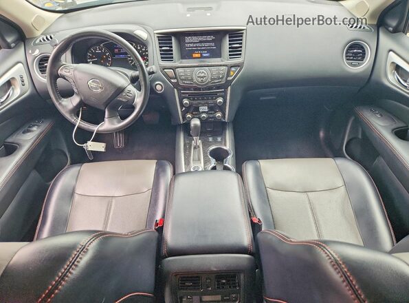 5N1DR2CM2LC611289 2020 NISSAN PATHFINDER Серебряный Вид панели приборов