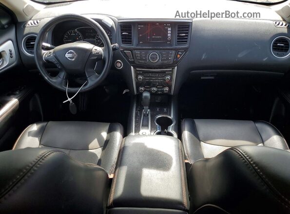 5N1DR2CM3LC579226 2020 NISSAN PATHFINDER Серый Вид панели приборов
