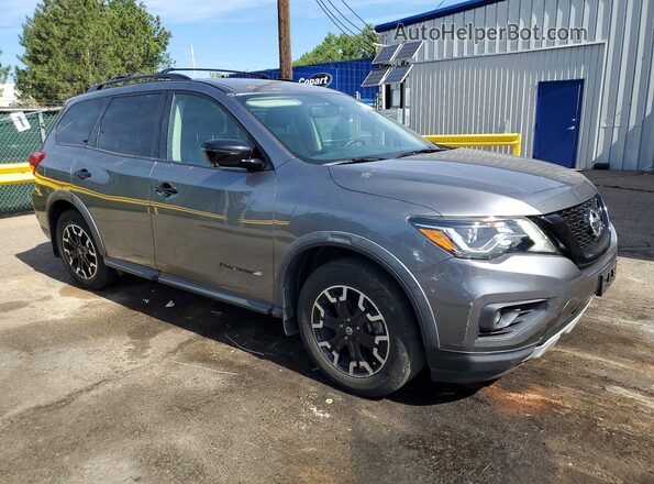 5N1DR2CM3LC579226 2020 NISSAN PATHFINDER Серый Передняя правая четверть