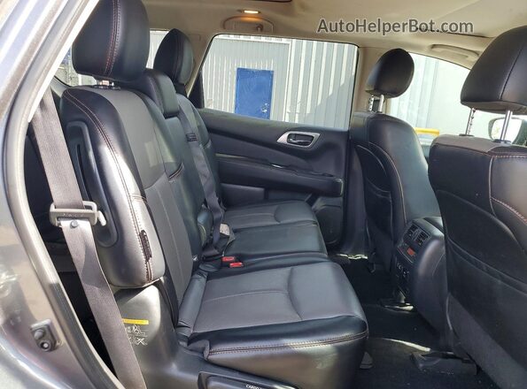 5N1DR2CM3LC579226 2020 NISSAN PATHFINDER Серый Вид задней части салона