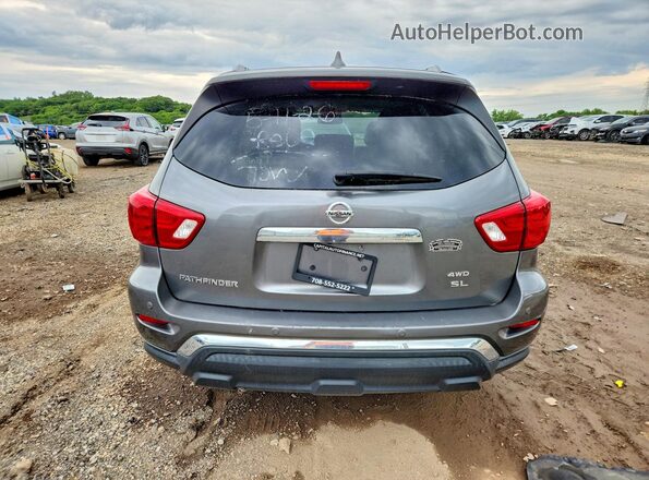 5N1DR2CM5LC596951 2020 NISSAN PATHFINDER Silver Вид ззаду