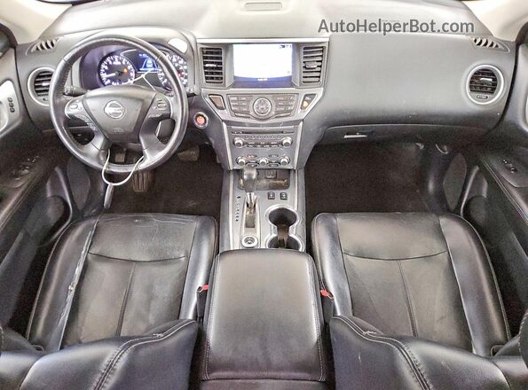 5N1DR2CM5LC603266 2020 NISSAN PATHFINDER Black Вид панелі приладів