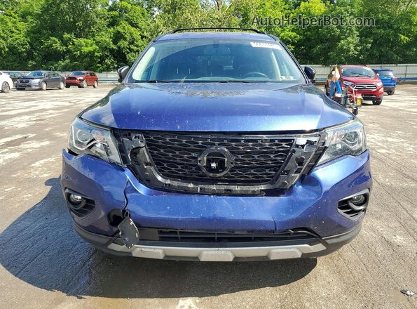 5N1DR2CM6LC588163 2020 NISSAN PATHFINDER Blue წინა ხედი