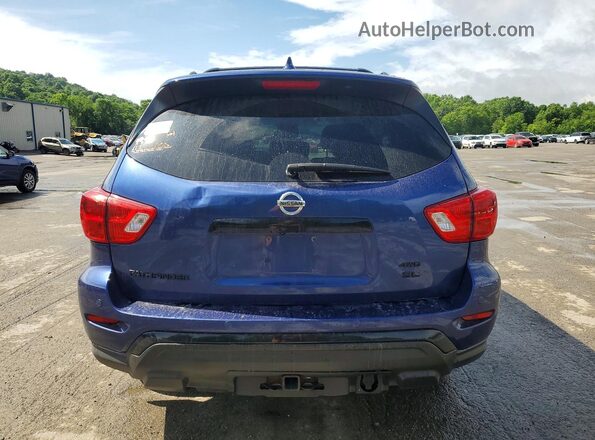 5N1DR2CM6LC588163 2020 NISSAN PATHFINDER Blue უკანა ხედი