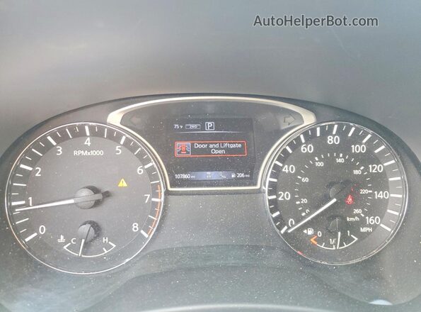 5N1DR2CM6LC588163 2020 NISSAN PATHFINDER Blue ხელსაწყოთა პანელის ხედი