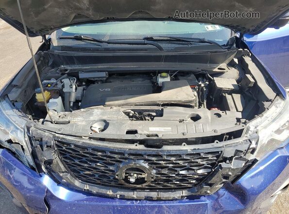 5N1DR2CM6LC588163 2020 NISSAN PATHFINDER Blue ძრავის განყოფილების ხედი
