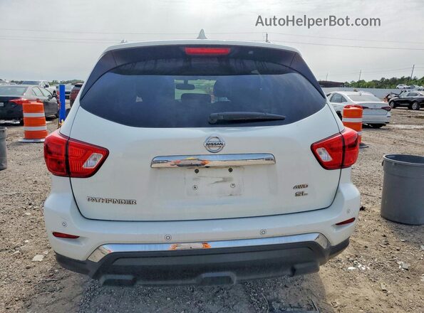 5N1DR2CM6LC604362 2020 NISSAN PATHFINDER Белый Вид сзади
