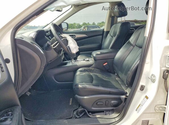 5N1DR2CM6LC604362 2020 NISSAN PATHFINDER Белый Вид салона спереди