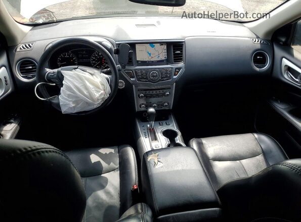 5N1DR2CM6LC604362 2020 NISSAN PATHFINDER Белый Вид панели приборов