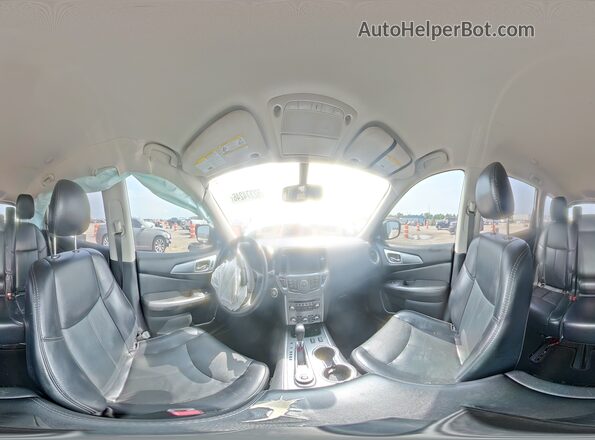 5N1DR2CM6LC604362 2020 NISSAN PATHFINDER Белый Панорамный вид салона 360°