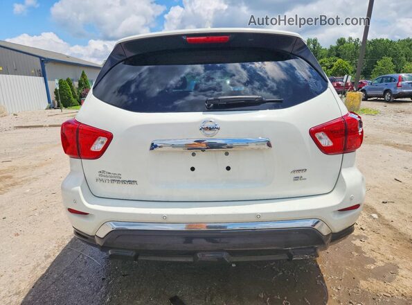 5N1DR2CM6LC605205 2020 NISSAN PATHFINDER Белый Вид сзади