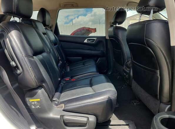 5N1DR2CM6LC605205 2020 NISSAN PATHFINDER Белый Вид задней части салона