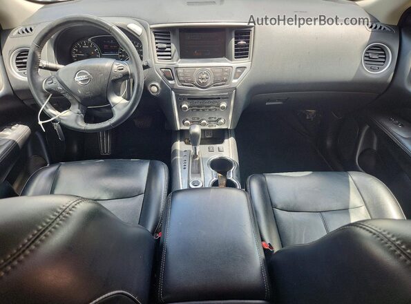 5N1DR2CM6LC605205 2020 NISSAN PATHFINDER Белый Вид панели приборов