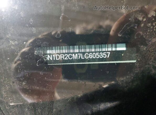 5N1DR2CM7LC605357 2020 NISSAN PATHFINDER Silver სალონის 360-გრადუსიანი ხედი