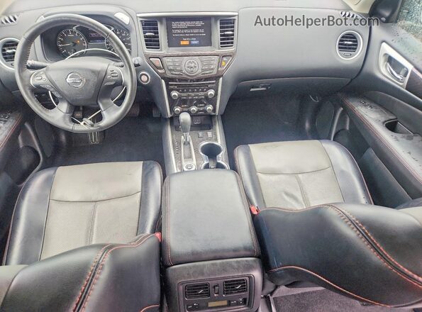 5N1DR2CM9LC605490 2020 NISSAN PATHFINDER White Առջևի վահանակի տեսք