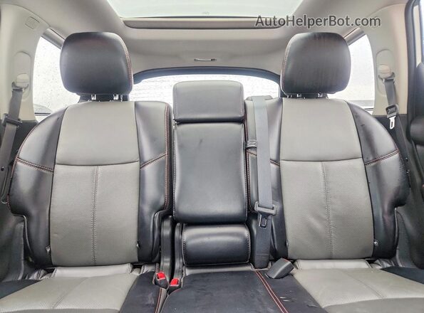 5N1DR2CM9LC605490 2020 NISSAN PATHFINDER White Հետևի նստատեղերի տեսք