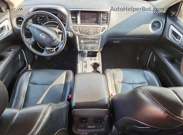 5N1DR2CM9LC606123 2020 NISSAN PATHFINDER Black Vista del salpicadero