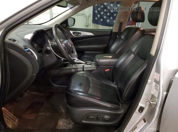 5N1DR2CMXLC605854 2020 NISSAN PATHFINDER Серебряный Вид салона спереди