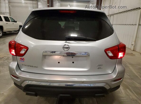 5N1DR2CMXLC605854 2020 NISSAN PATHFINDER Серебряный Вид сзади