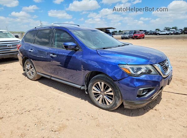 5N1DR2CN0LC586417 2020 NISSAN PATHFINDER Blue Przód prawy