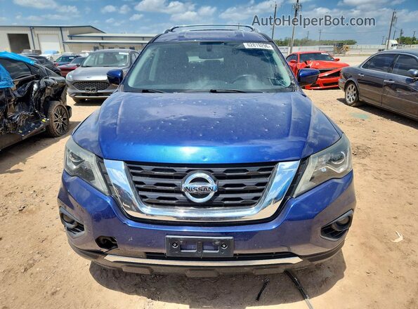 5N1DR2CN0LC586417 2020 NISSAN PATHFINDER Blue Widok z przodu