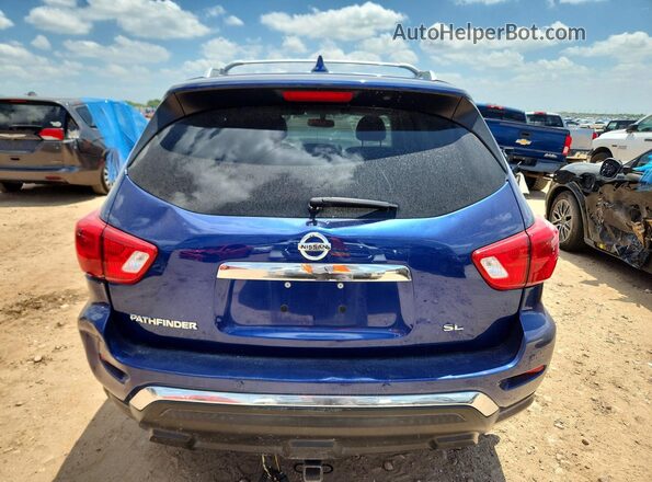 5N1DR2CN0LC586417 2020 NISSAN PATHFINDER Blue Widok z tyłu