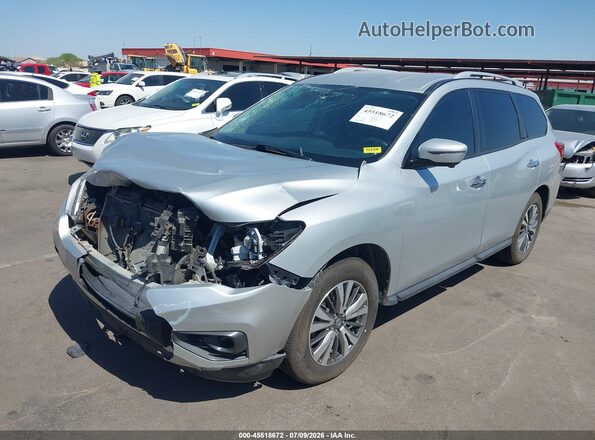 5N1DR2CN0LC604091 2020 NISSAN PATHFINDER Серебряный Передняя левая четверть