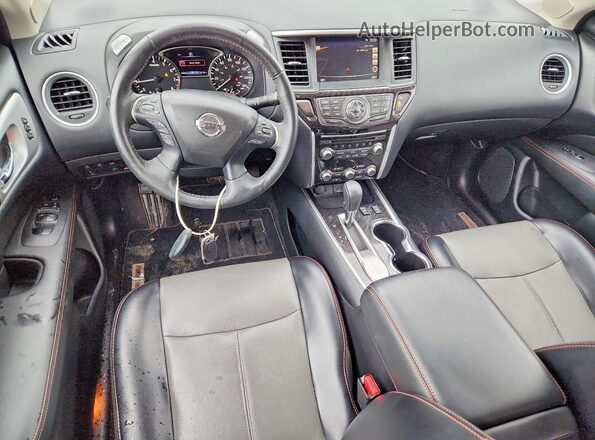 5N1DR2CN2LC625069 2020 NISSAN PATHFINDER Black Dashboard view
